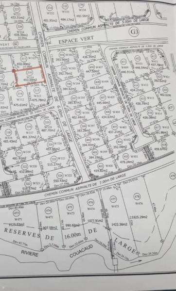 TERRRAIN RESIDENTIEL - 449m² - WOOTON-2