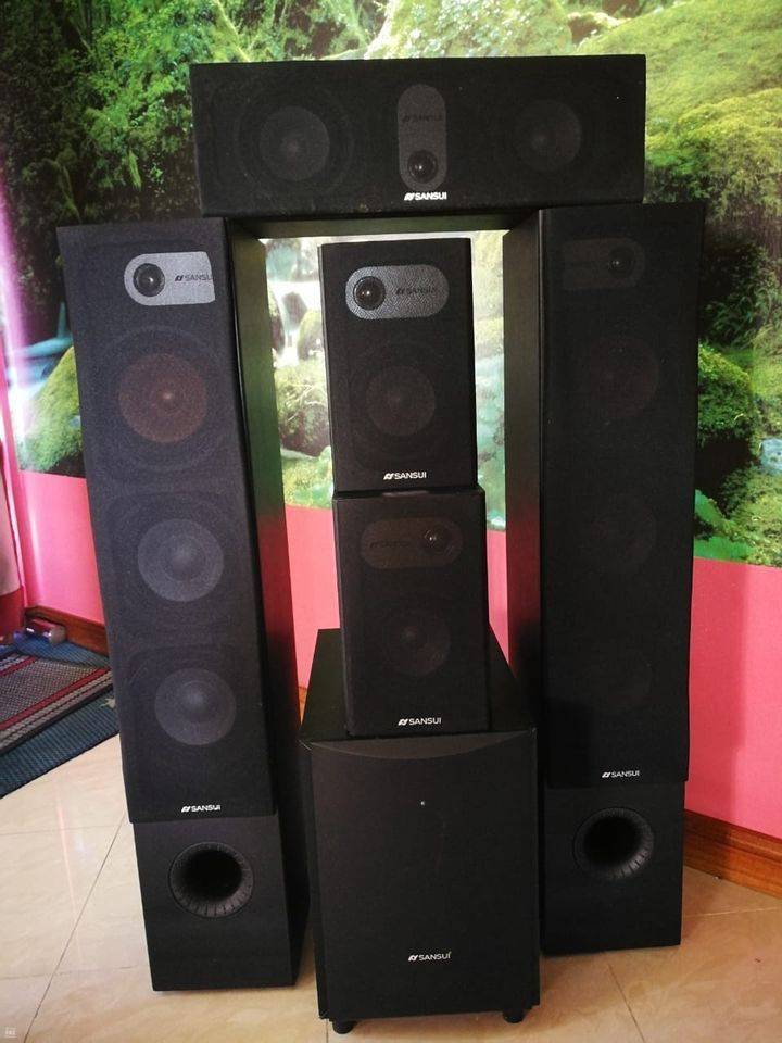 sansui 5.1 home theatre system