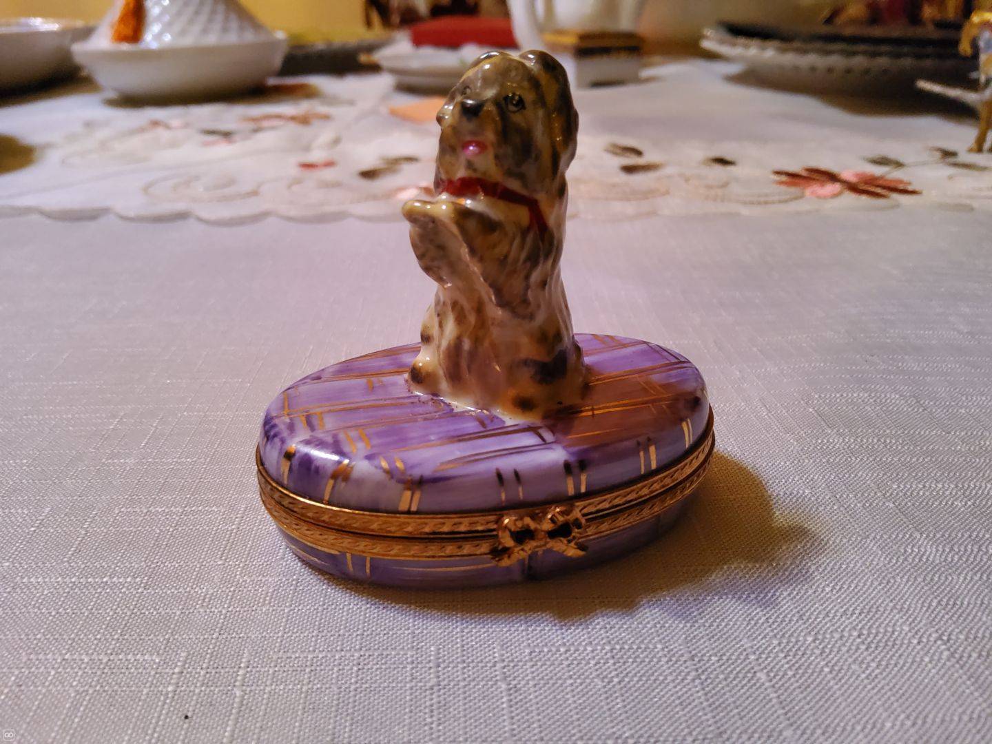 Boite En Porcelaine De Limoges Weshare Mu