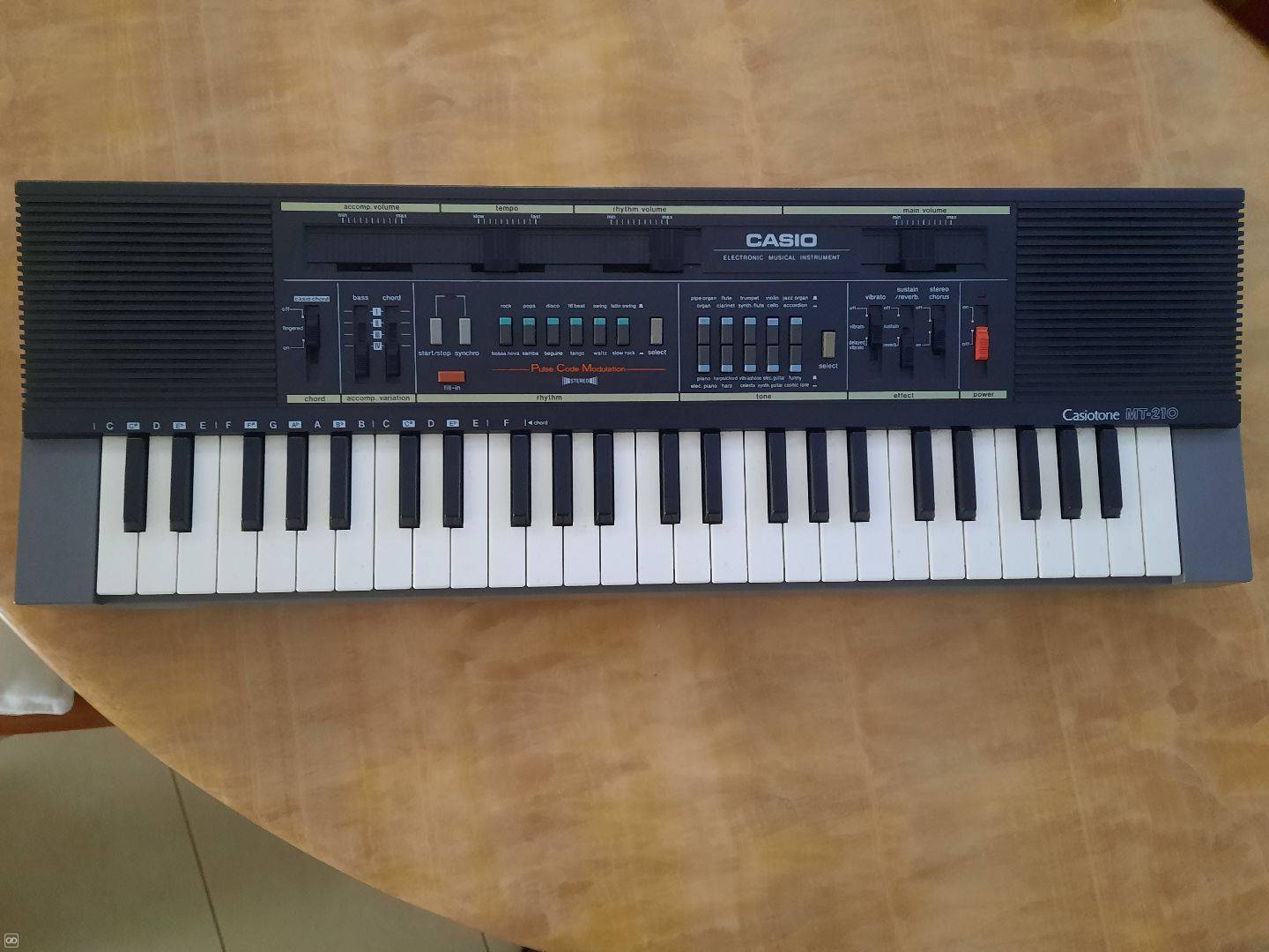 Casio on sale mt 210