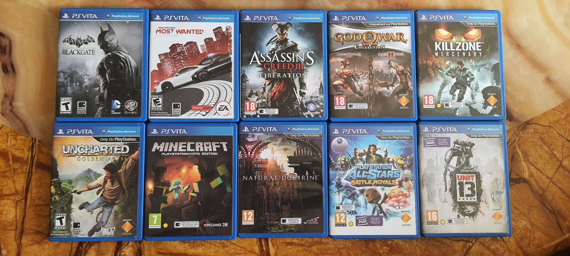 BUNDLE OF GAMES FOR PLAYSTATION VITA - weshare.mu