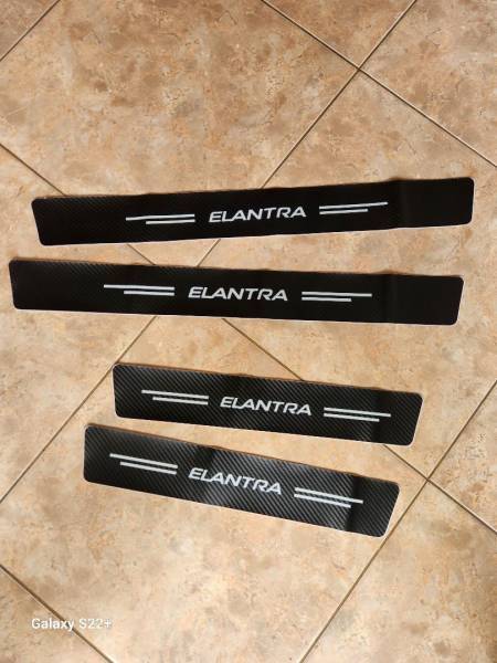 DOOR SILL CARBON FIBER HYUNDAI ELANTRA - weshare.mu