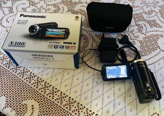 panasonic v100 video camera