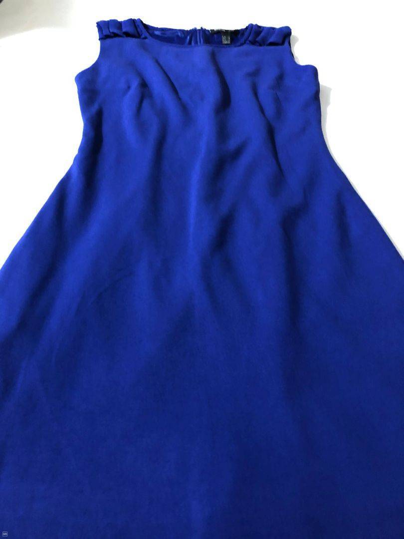 robe mango bleu roi