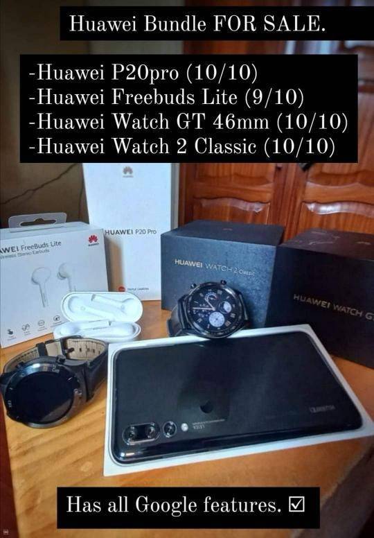 HUAWEI - P20 PRO/FREEBUDS LITE/2 HUAWEI WATCH - weshare.mu