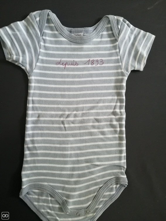 romper petit bateau sale