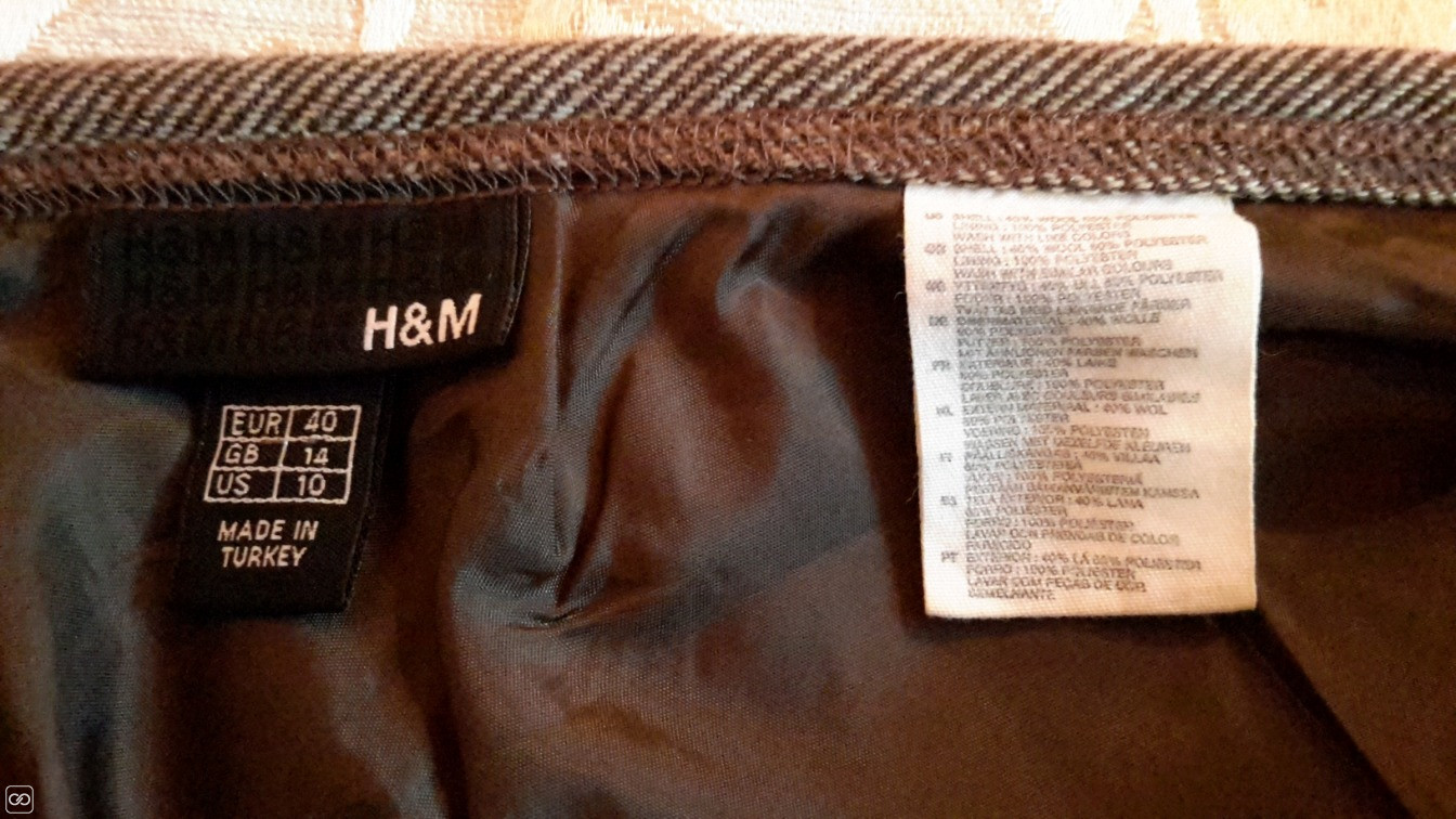 h&m size 40