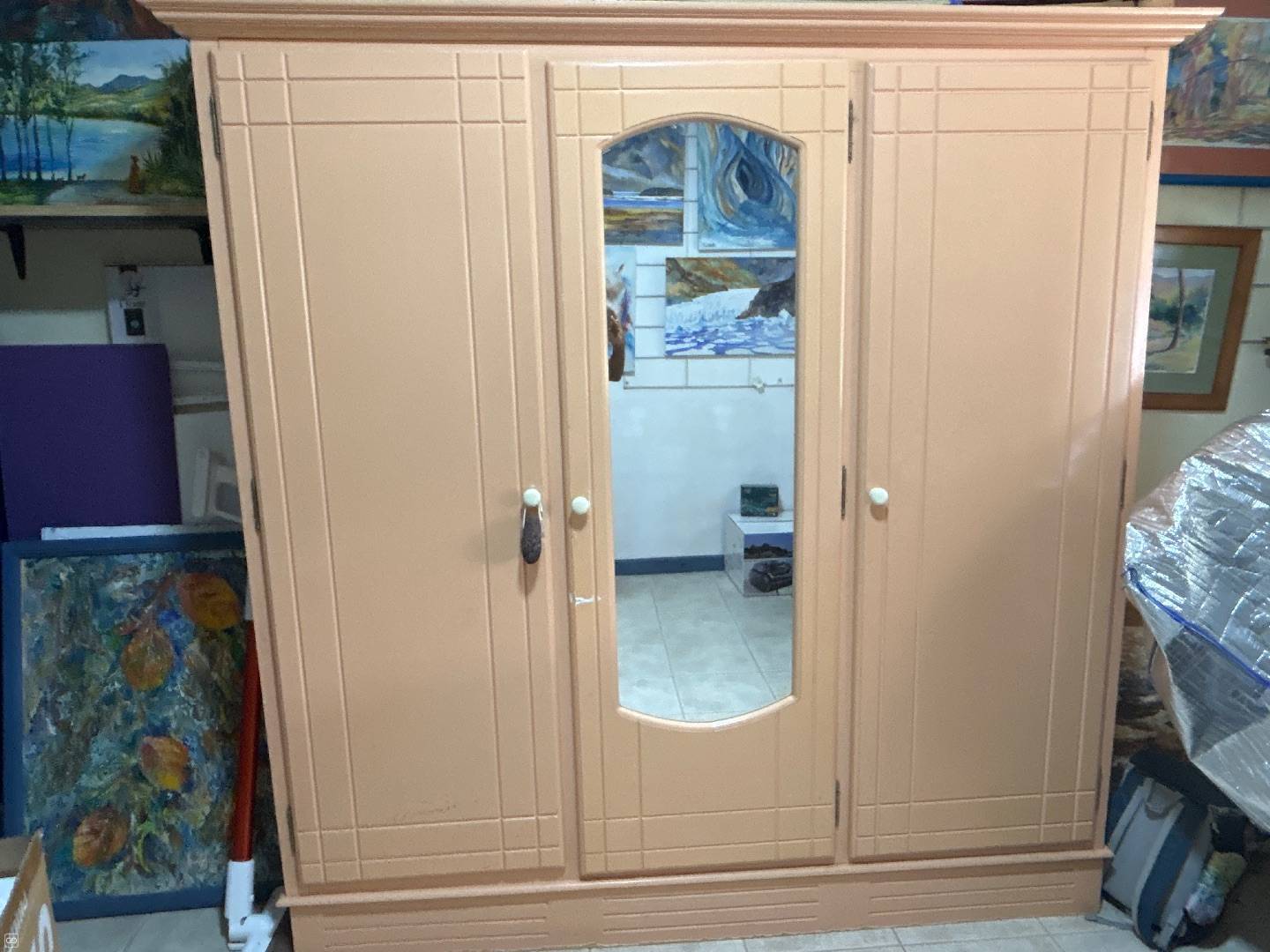 placard trois portes avec miroir-1