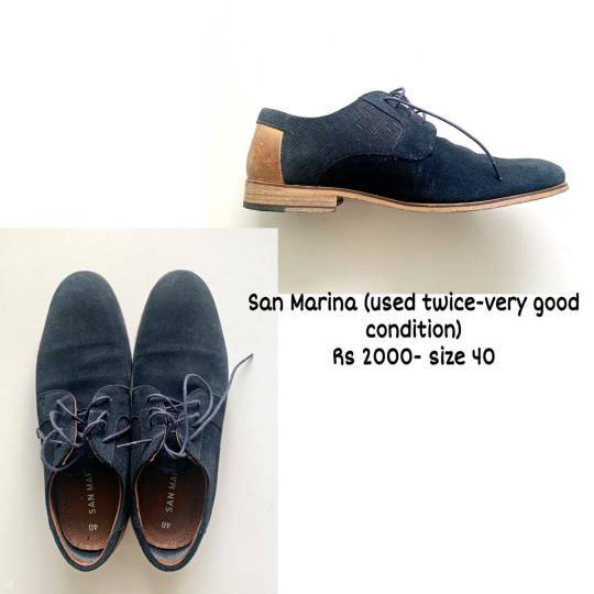 chaussures san marina taille grand ou petit