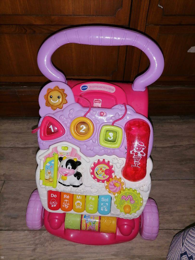 Trotteur Bebe Interactif Vtech Weshare Mu