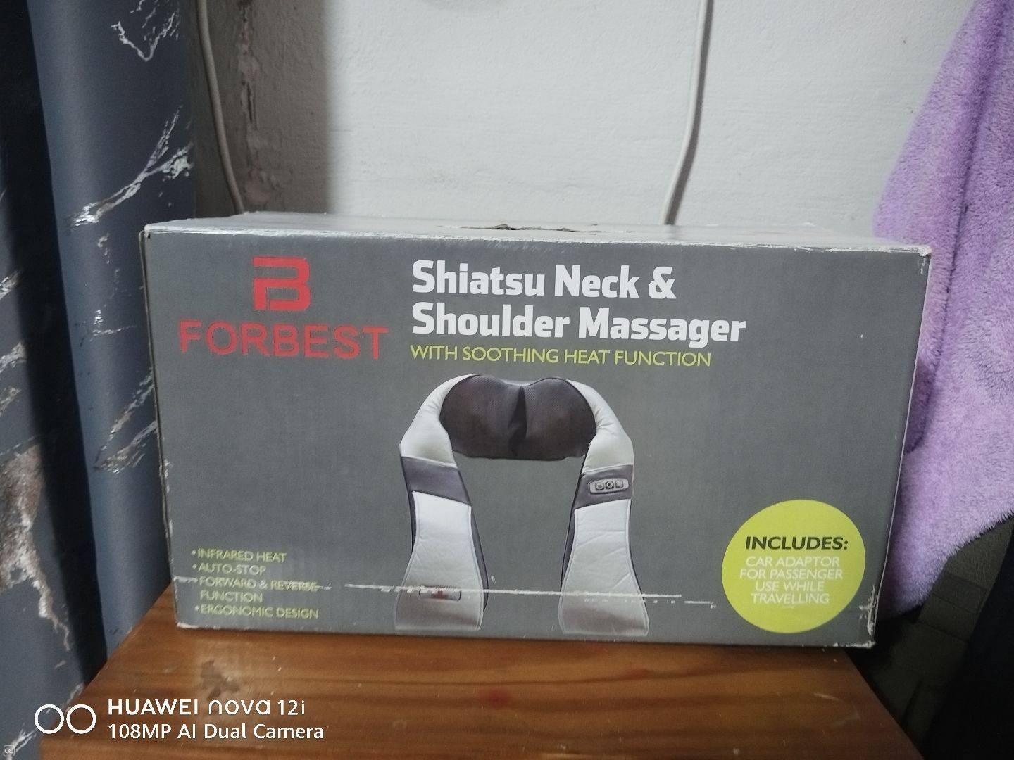 Shiatsu Neck & Shoulder Massager (FORBEST)-2