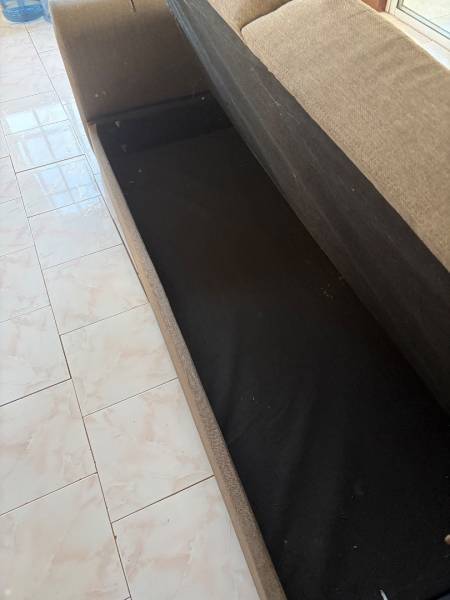 Canapé-lit avec espace de rangement – 210 cm-3