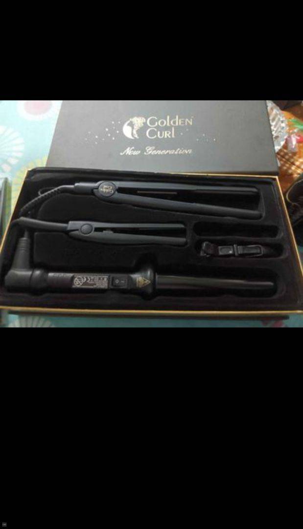 Golden curl outlet straightener