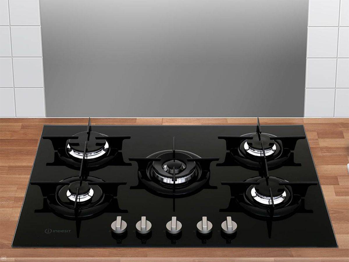 indesit 4 burner gas hob